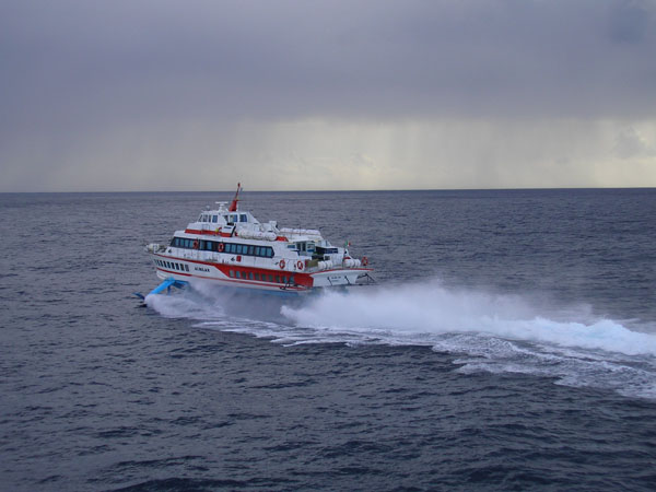 Orari e prezzi aliscafi Anzio Ventotene