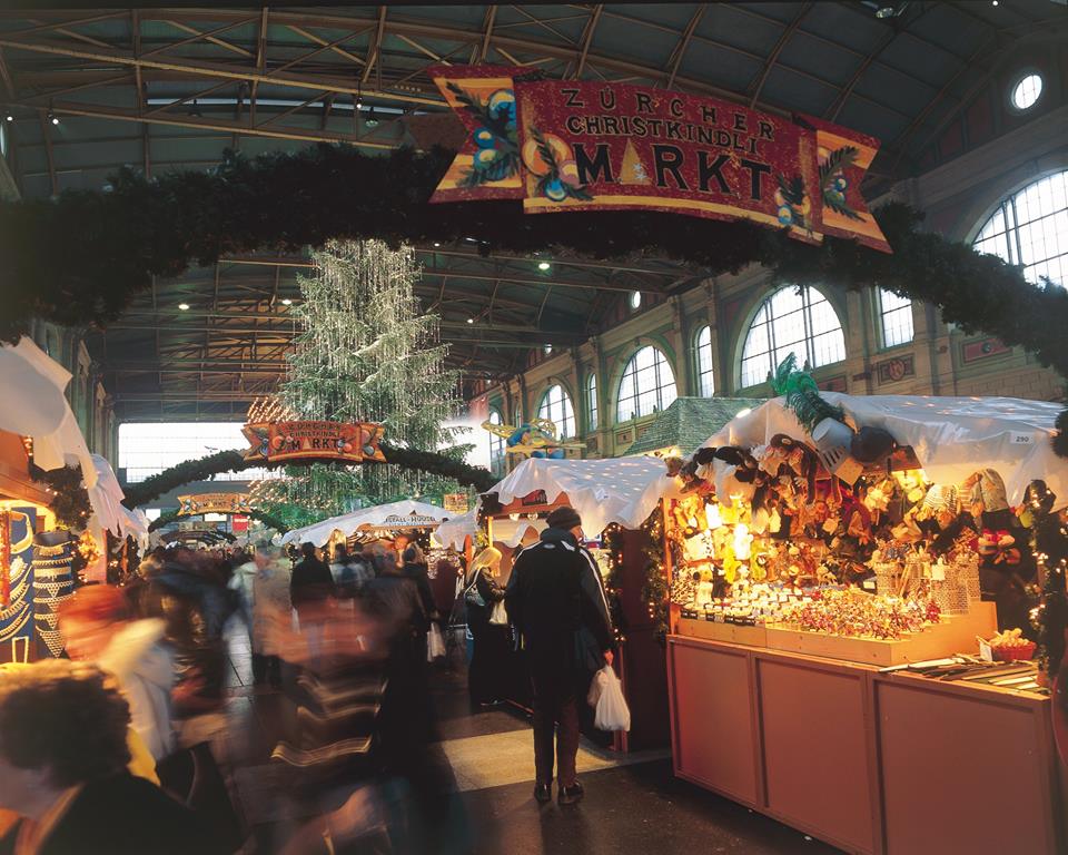 mercatini natale zurigo treno