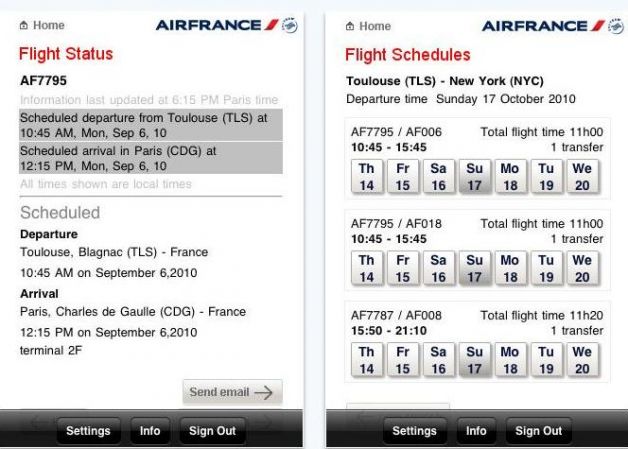 Fare prenotazione posto Air France
