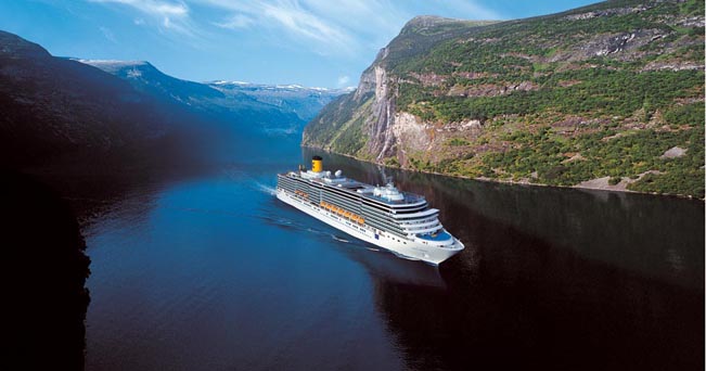 Itinerario e prezzi crociera Fiordi Norvegesi Costa Crociere