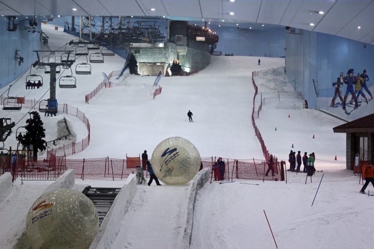 pista innevata artificiale di dubai