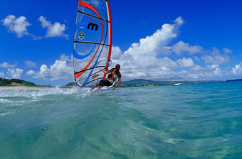 windsurfing saint lucia