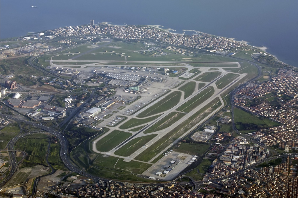 Ataturk Airport overview Karakas
