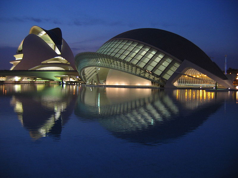 bea the hemispheric at the ciutat de les arts i les cic3a8ncies ciudad de las artes y las ciencias by santiago calatrava valencia spain