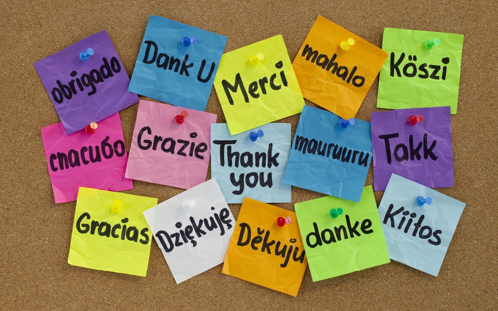 thank you languages