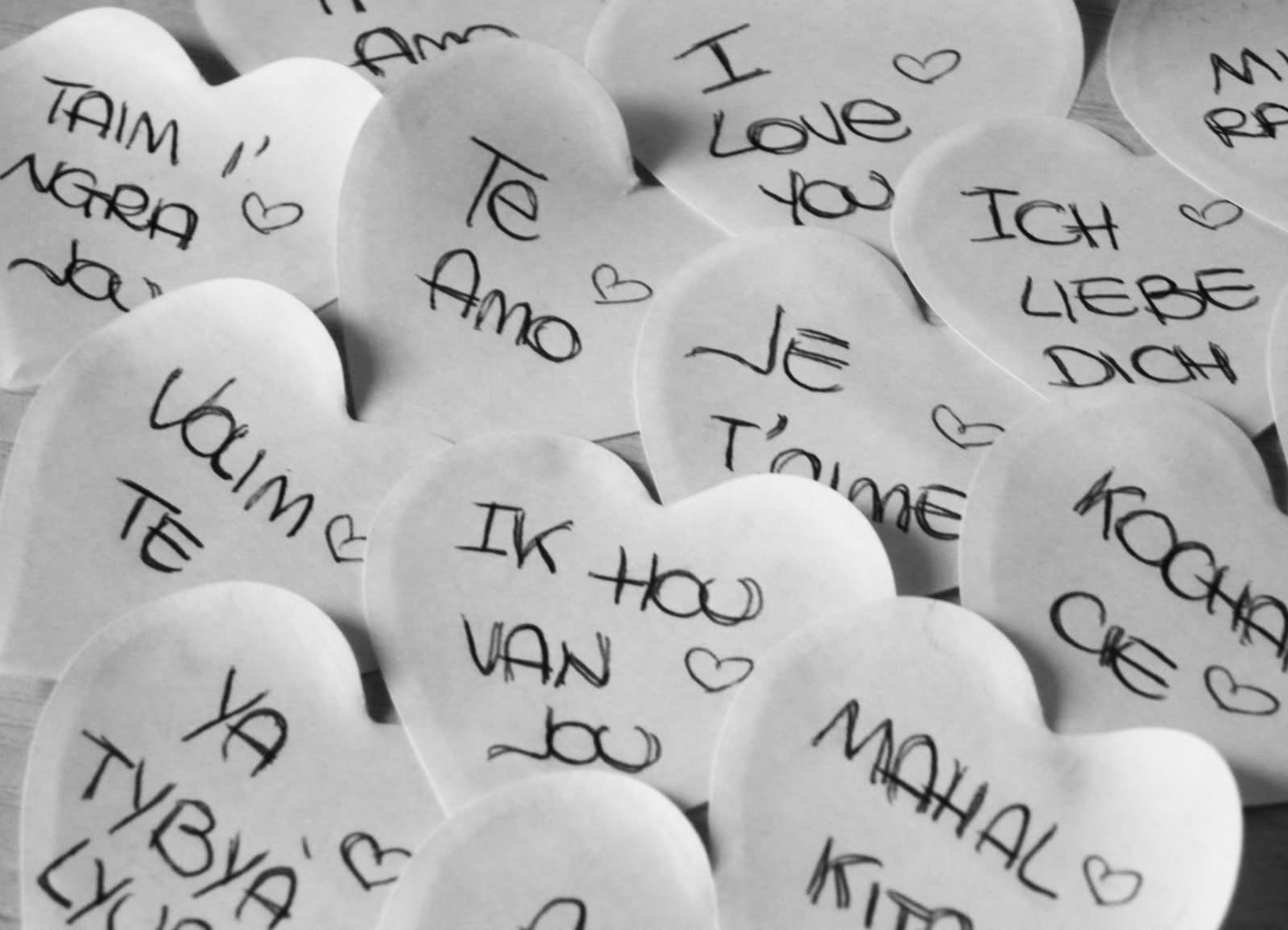 tumblr static ti amo in tutte le lingue del mondo