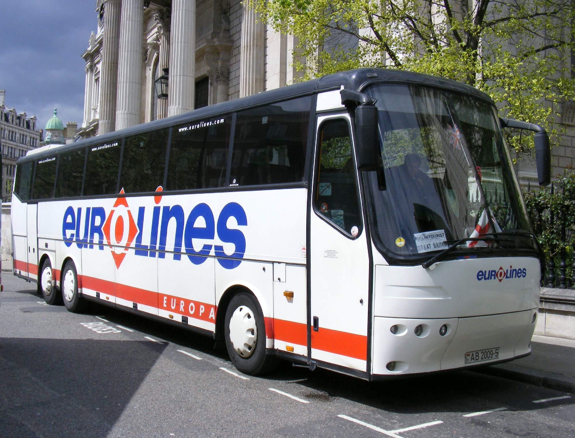 Eurolines Bova. AB 2009 5 Minsk Belarus. ЕВРОЛАЙНС Минск Беларусь