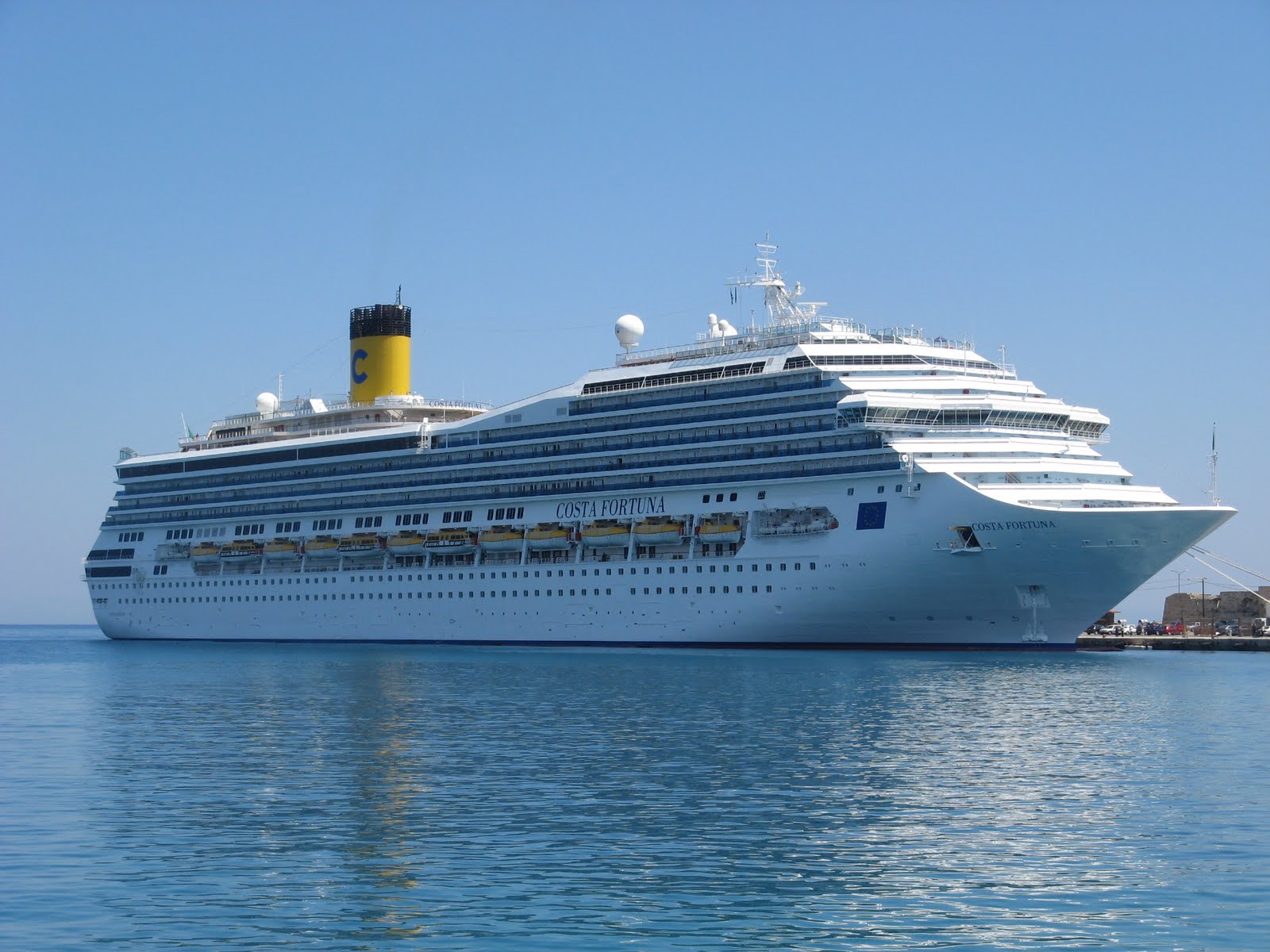 Itinerario crociera Mediterraneo Costa Fortuna