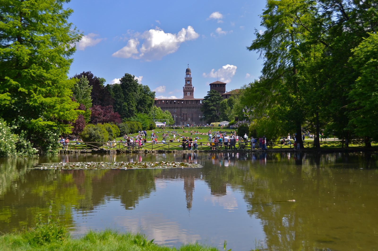 Parchi ingresso gratuito dove studiare primavera Milano
