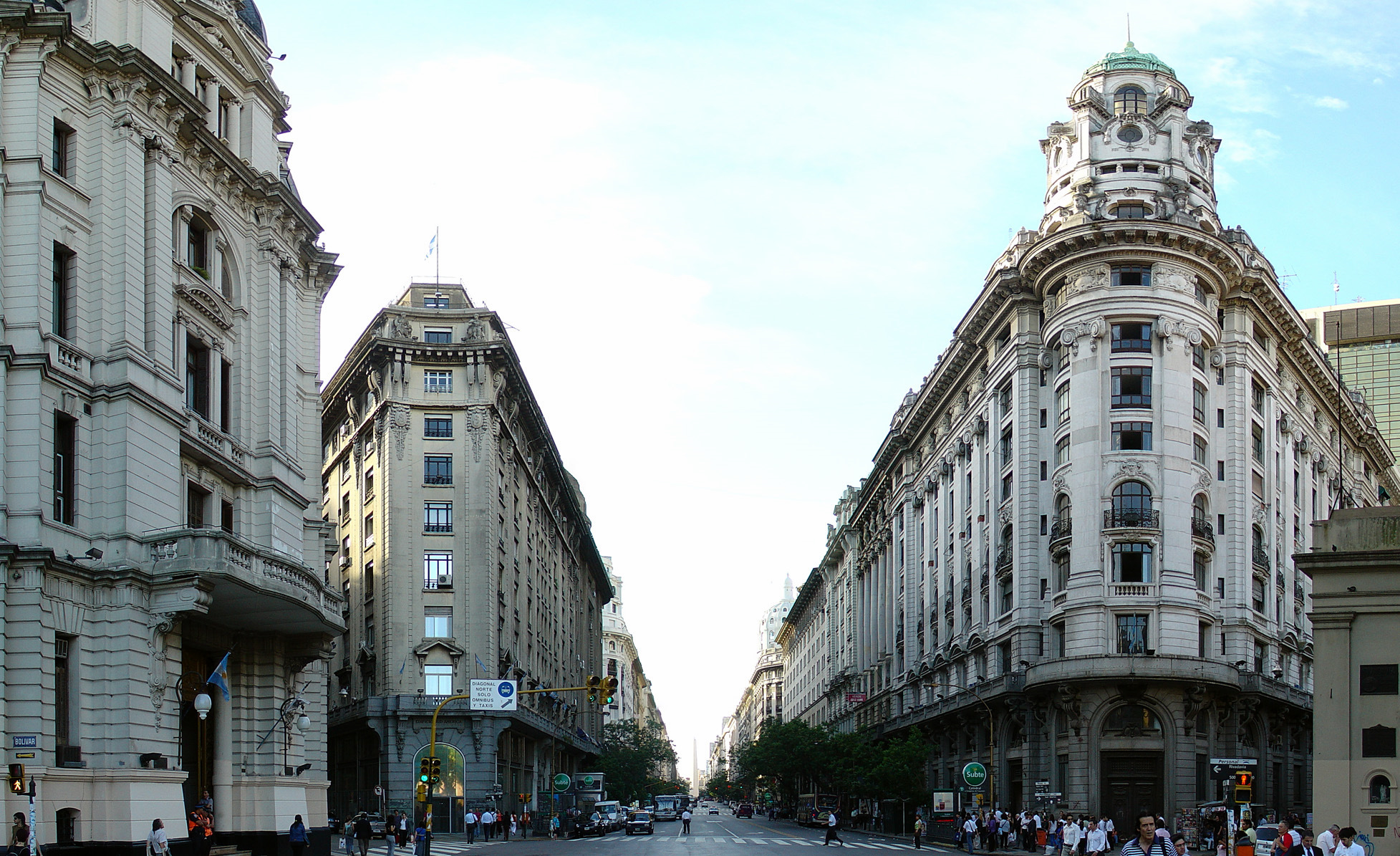 Buenos Aires Décembre 2007   Avenida 5 de Mayo