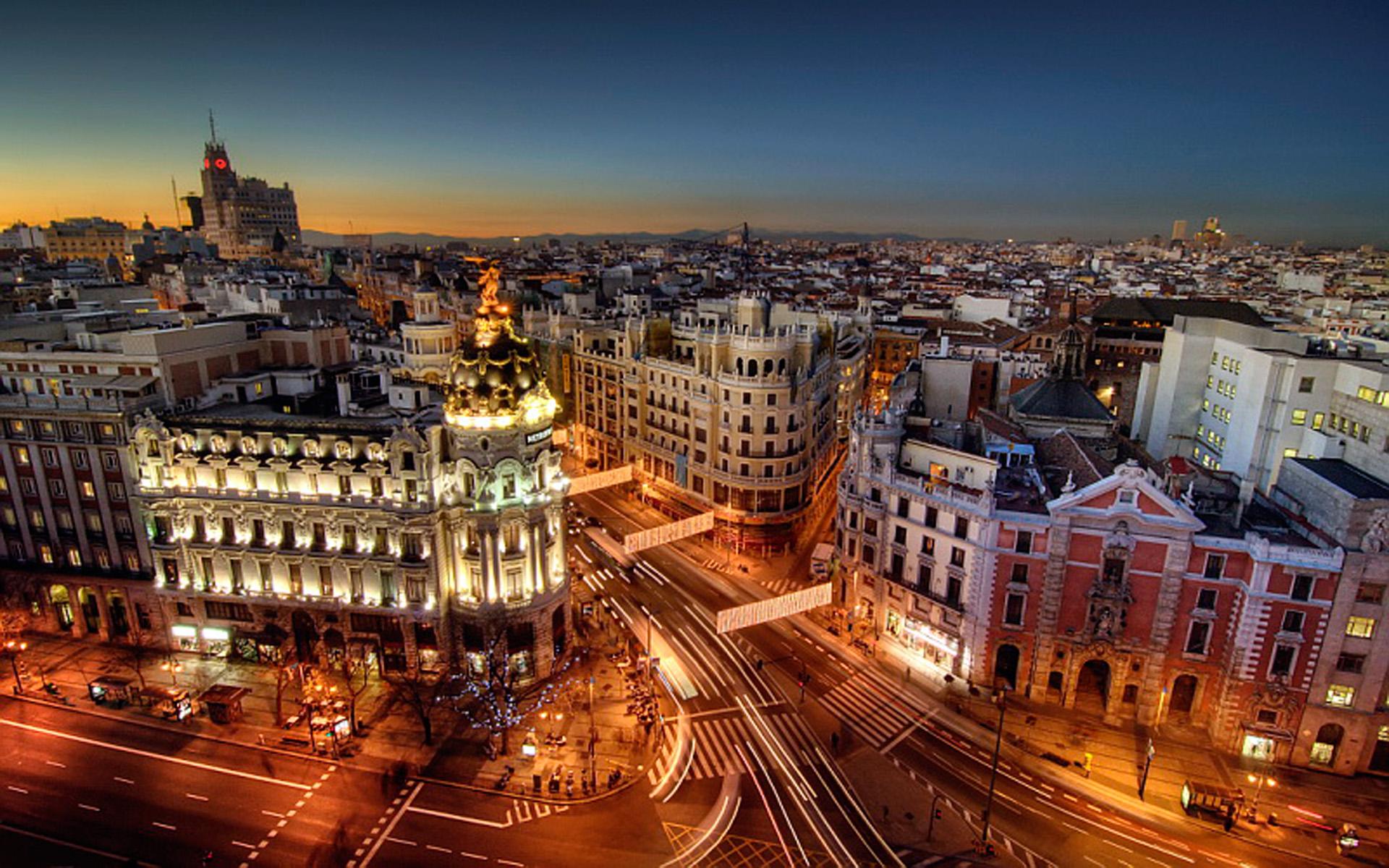 Madrid City at Night1