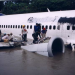 FltGA421 B737 300 PK GWA WreckageCloseup
