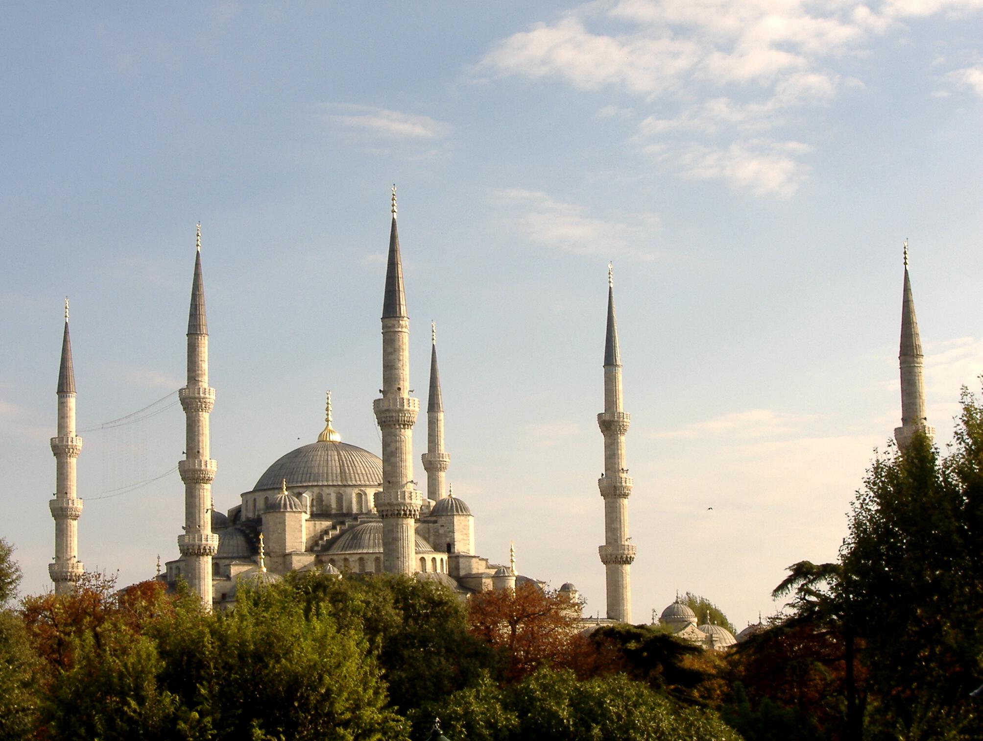 La Moschea Blu Istanbul ottobre 2008 01