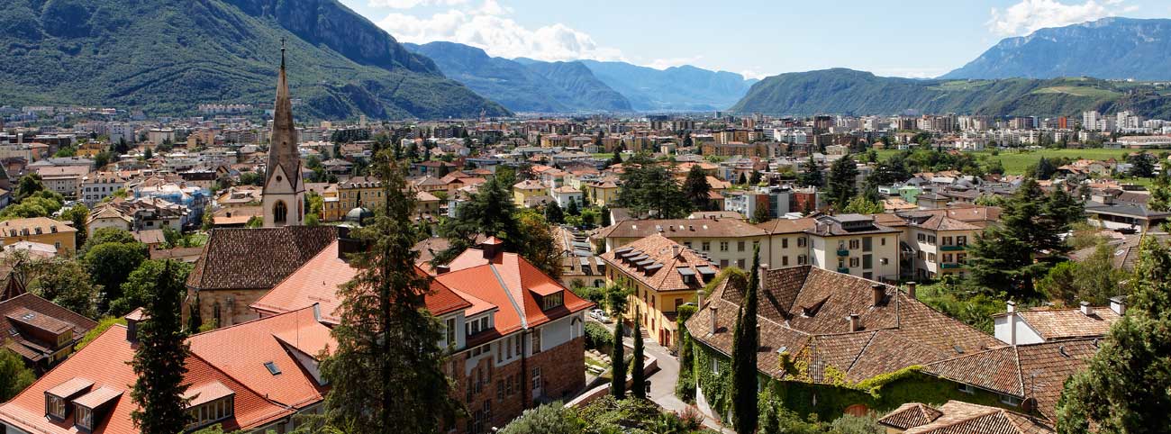 bolzano panorama gries chiesa michael pacher