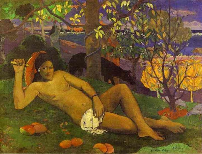 Gauguin La donna dei manghi
