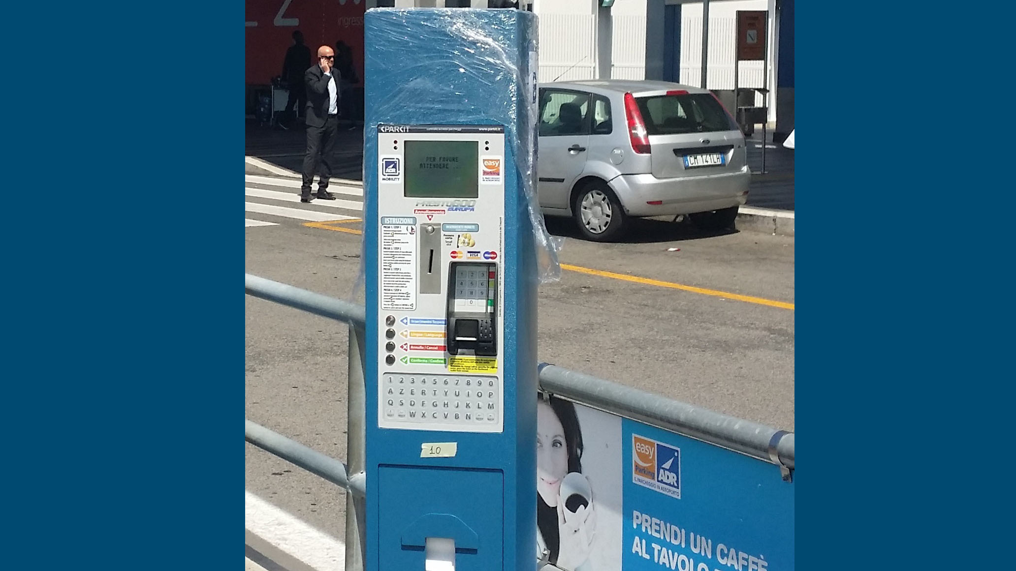 Caratteristiche servizio parcheggio Kiss&Go Fiumicino