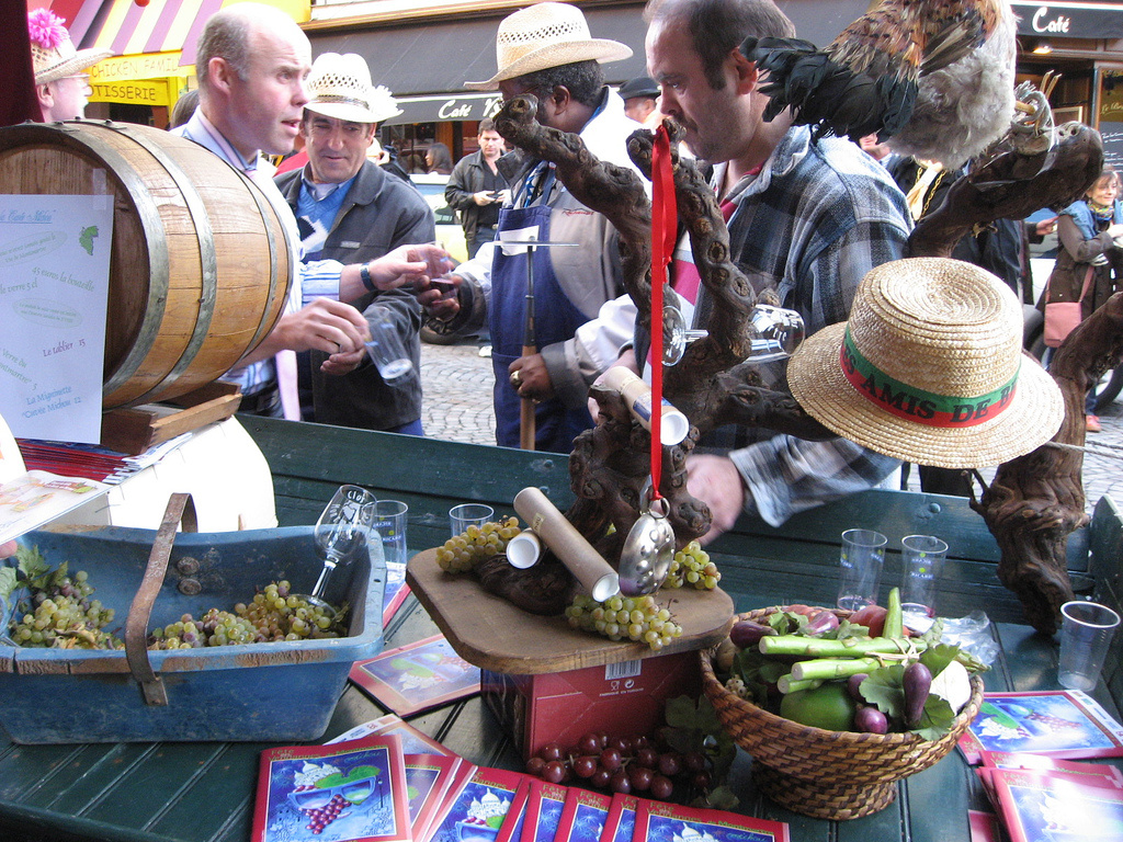 percorso del gusto festa della vendemmia montmartre parigi