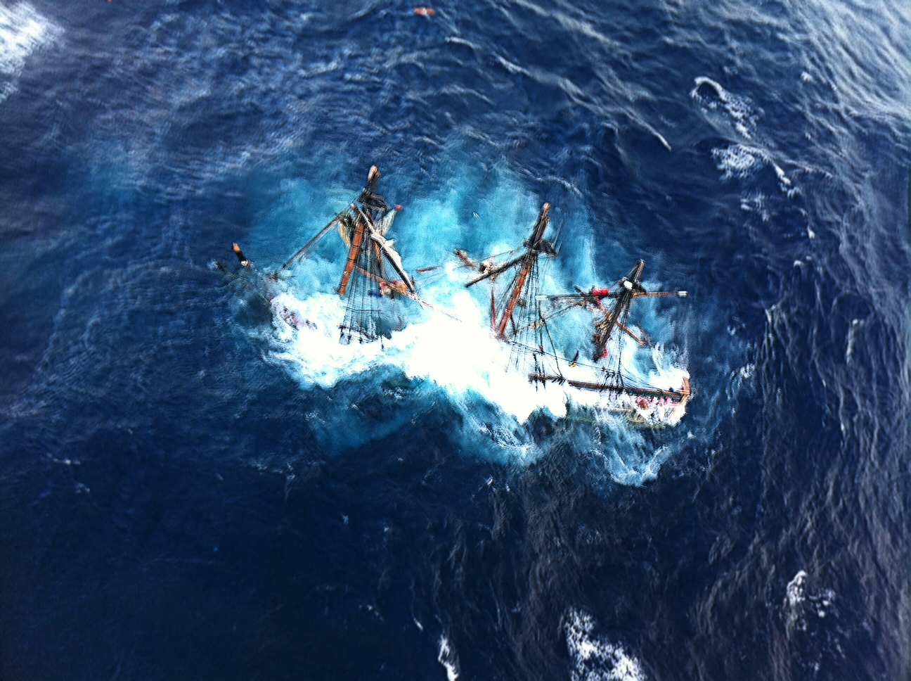 121029 G ZZ999 002   Coast Guard rescues crewmembers aboard HMS