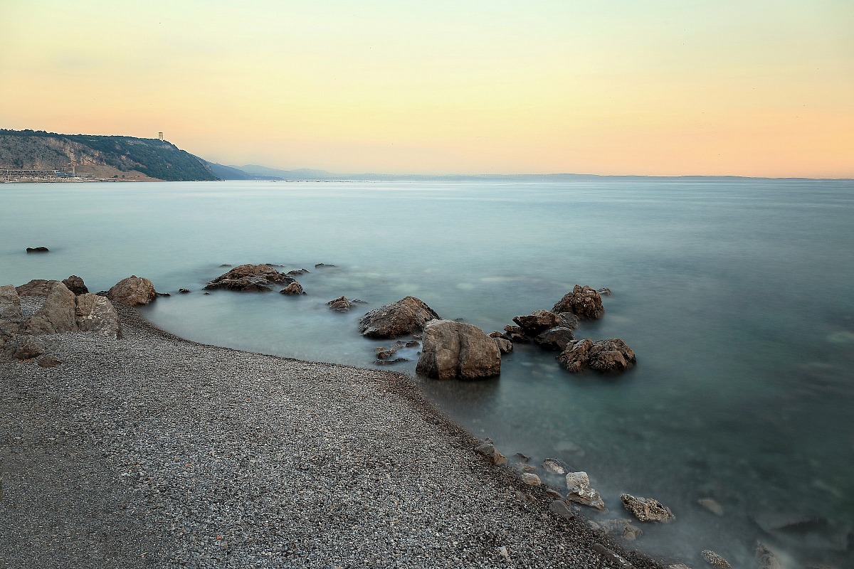 Come raggiungere spiaggia Ex- Caravella, Friuli