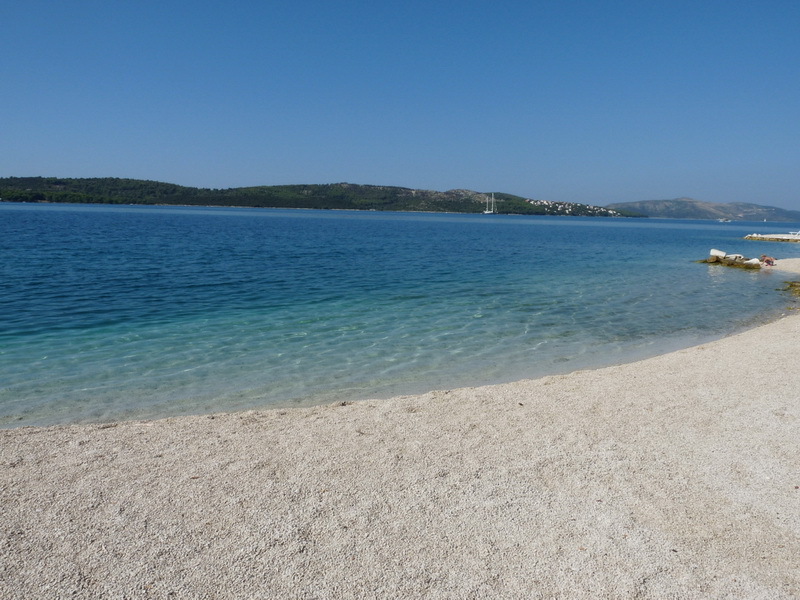 Best sandy beaches in Croatia Ciovo Saldun pic005
