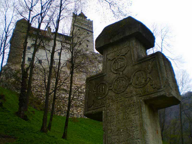 Castello di Dracula Romania Croce