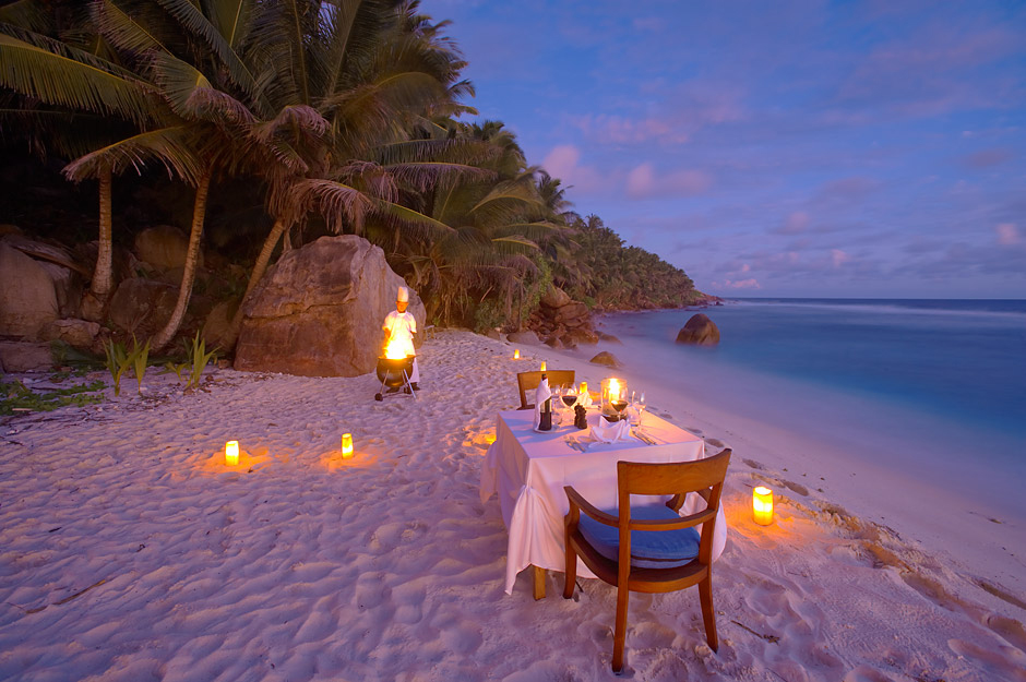 Fregate Island Cena Romantica