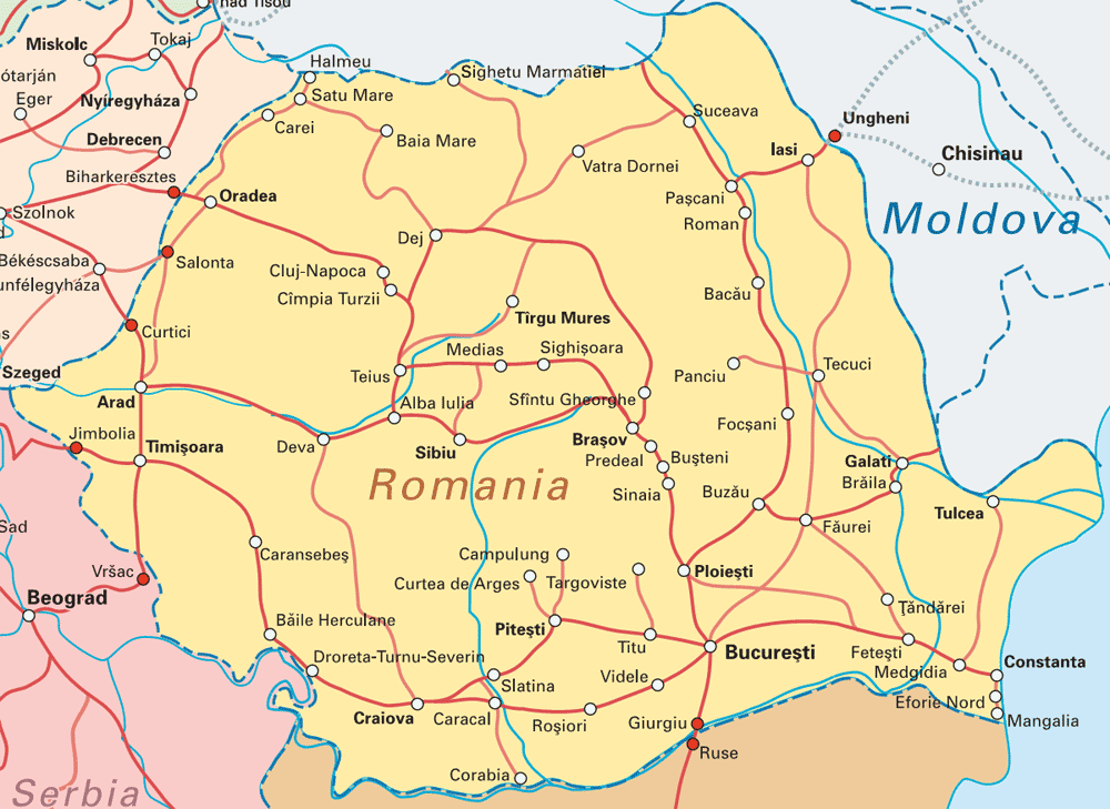 Come fare interrail in Romania