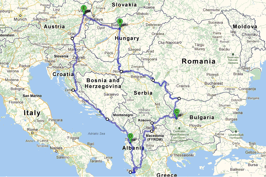 quanto dista la Slovenia da Trieste