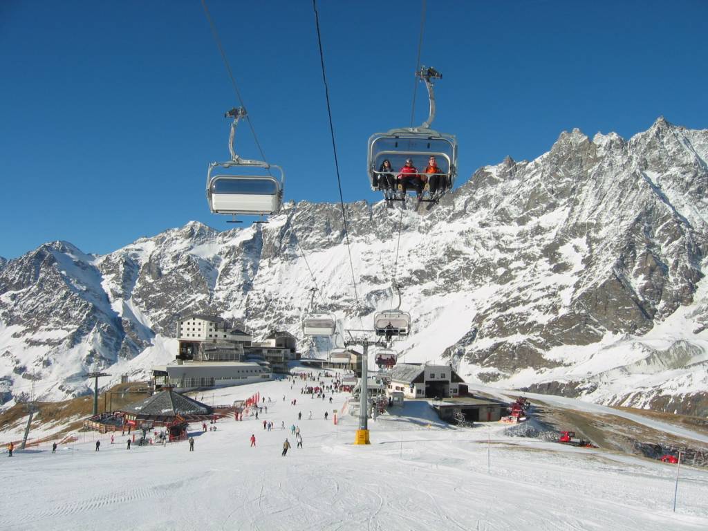 Migliori piste da sci di Cervinia