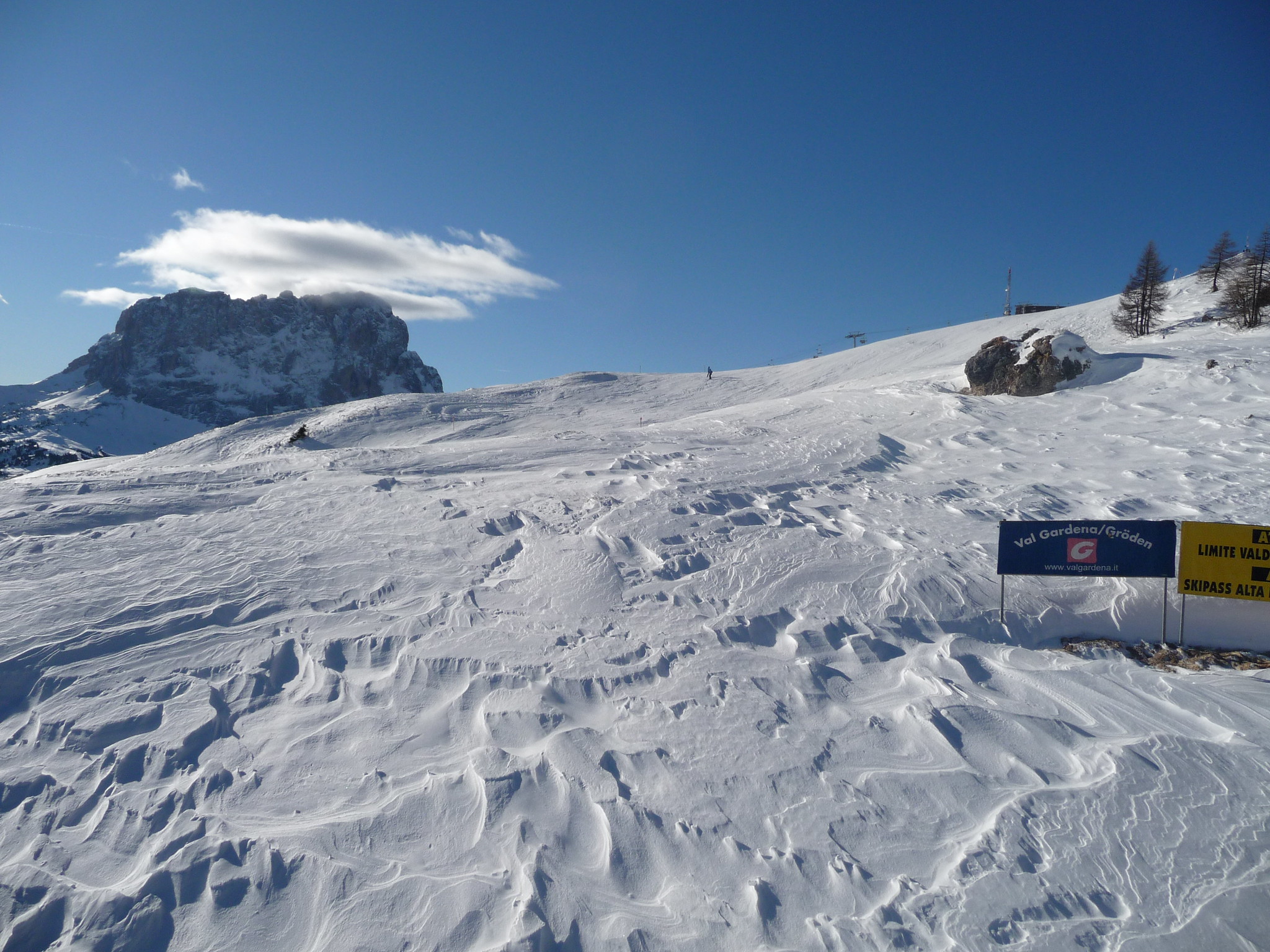 Piste da sci aperte in Val Gardena