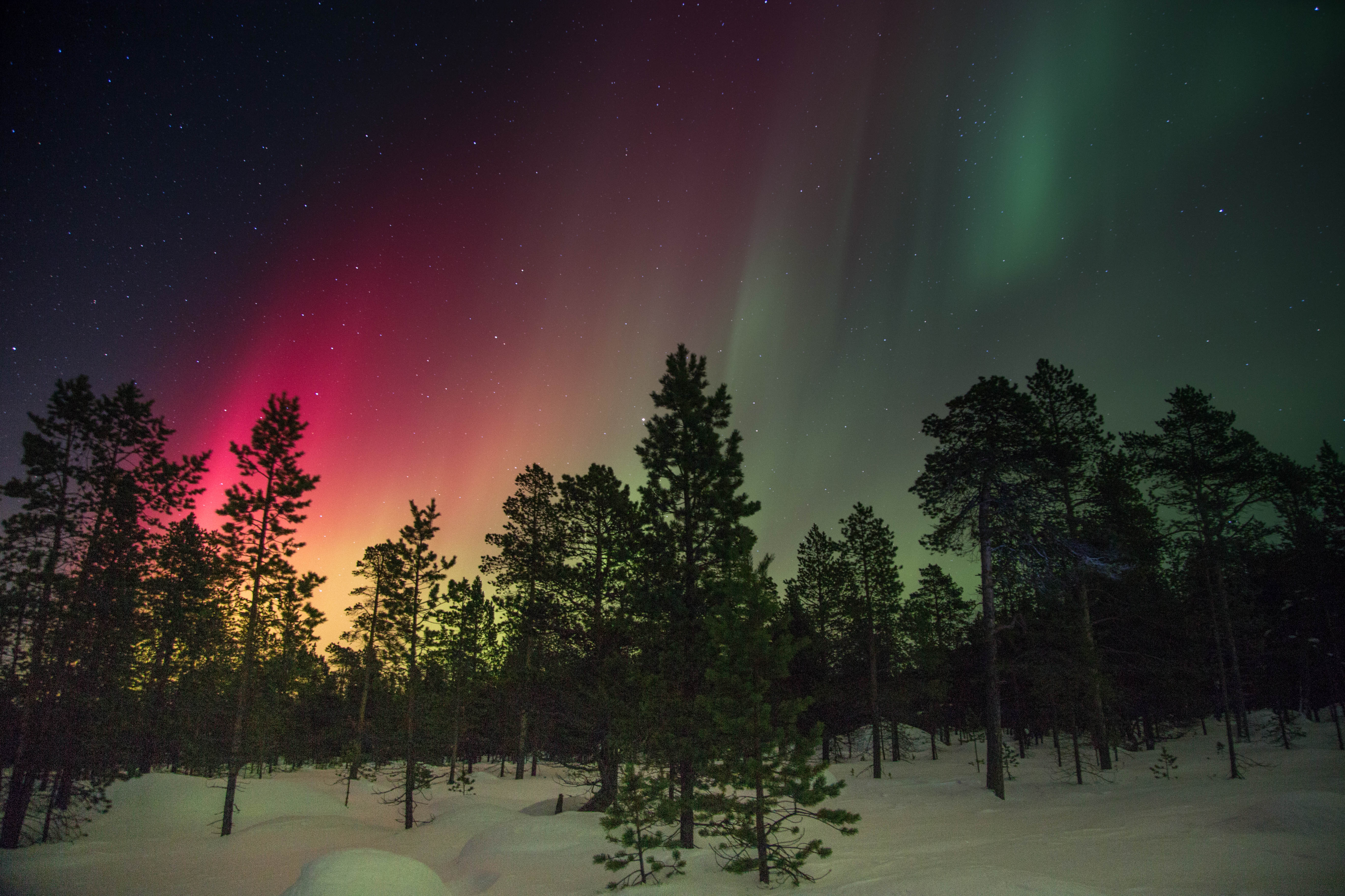 10 luoghi per vedere l'aurora boreale