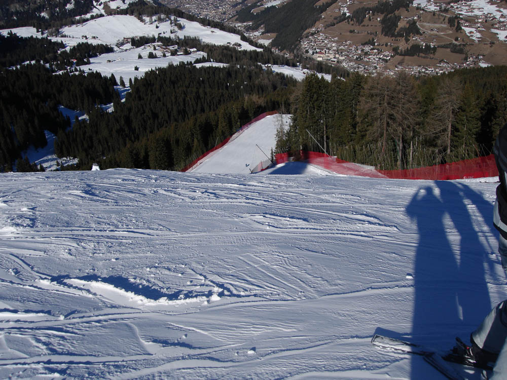 Pista Saslong, Dolomiti