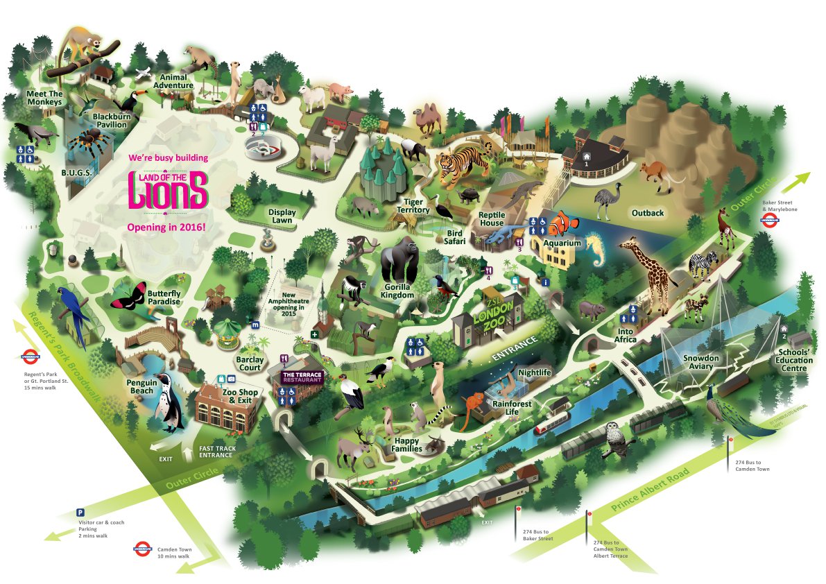 Orari e prezzi biglietti ZLS, zoo di Londra