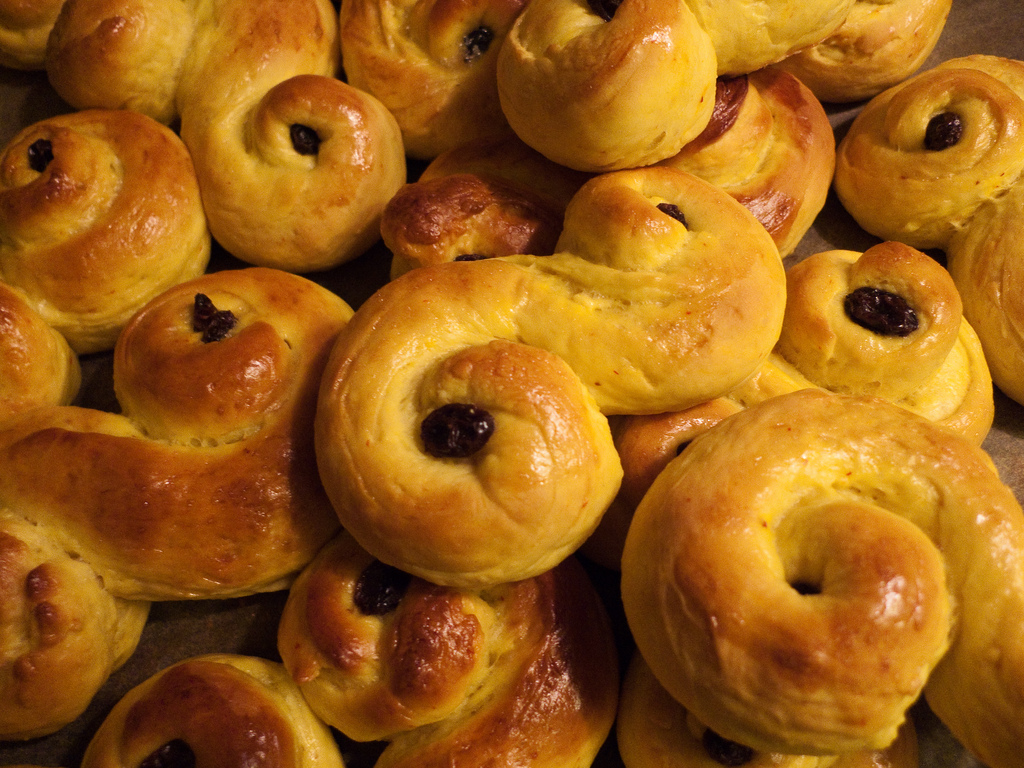 Svezia, dolci Lussekatte