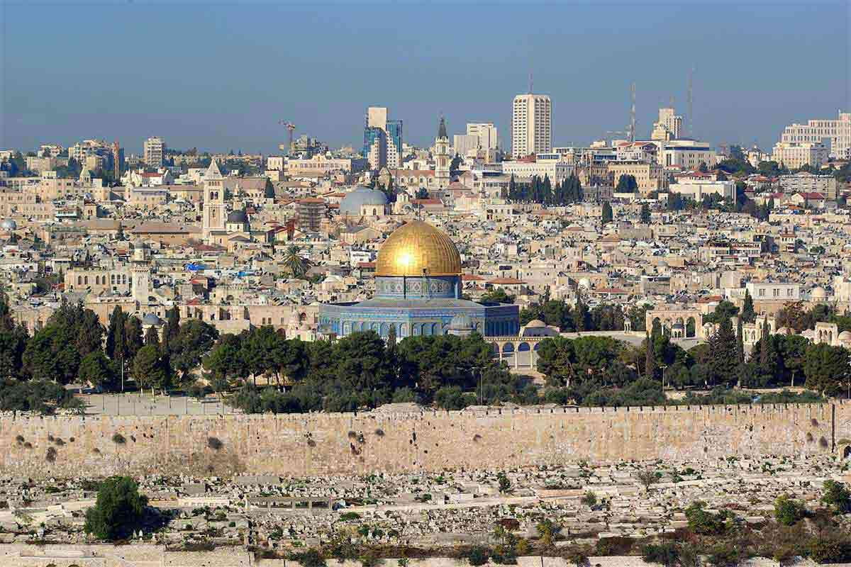 Gerusalemme, uno dei luoghi di Terra Santa