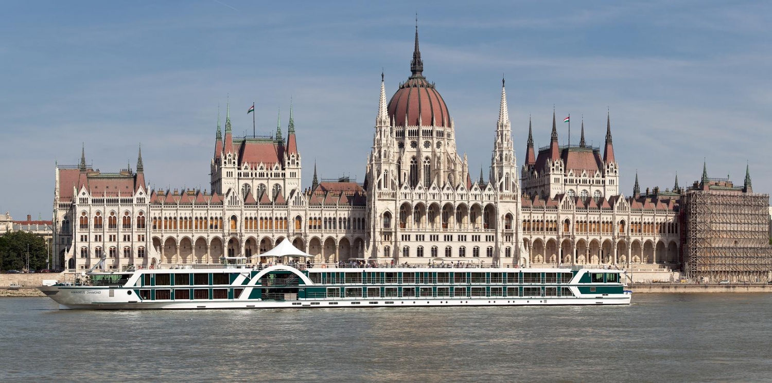 Budapest, vista dal Danubio