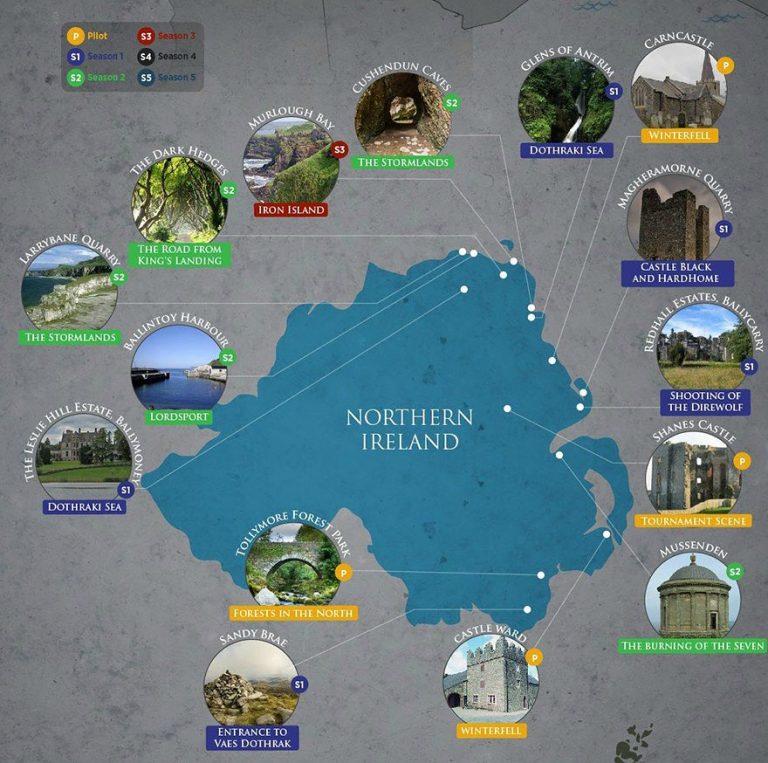 Itinerario Irlande del Nord Il trono di spade