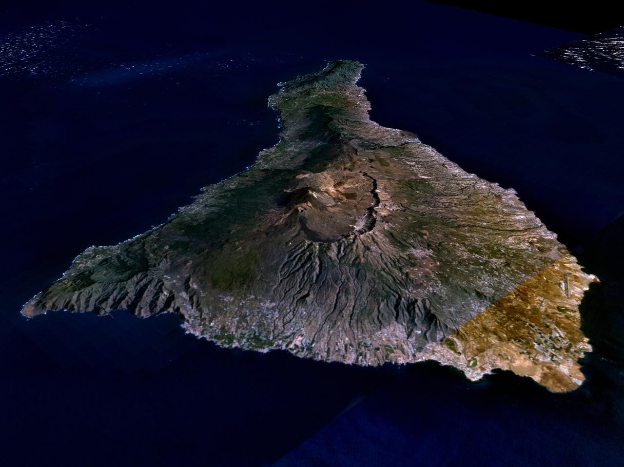 Nasa world wind teneriffa