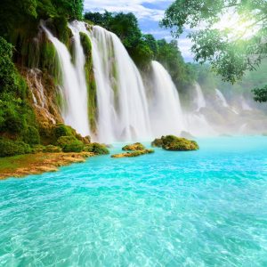 Cascate di Detian Guangxi Cina SI