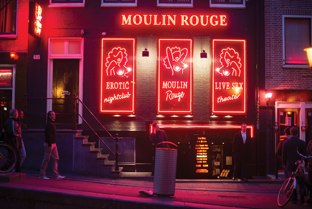 Cosa non fare ad Amsterdam quartiere a luci rosse