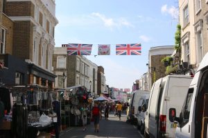 vista mercato di Portobello road