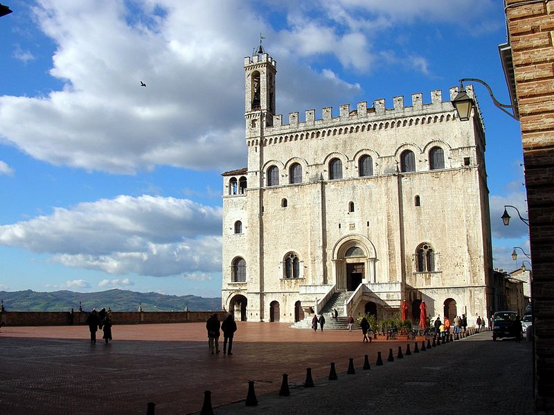Palazzo dei Consoli a Gubbio.
