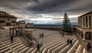 assisi scalinate