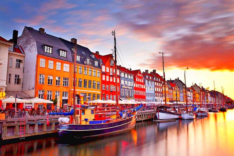 uno scorcio di copenaghen