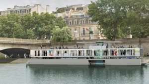 Fluctuart, il primo museo galleggiante del mondo apre a Parigi