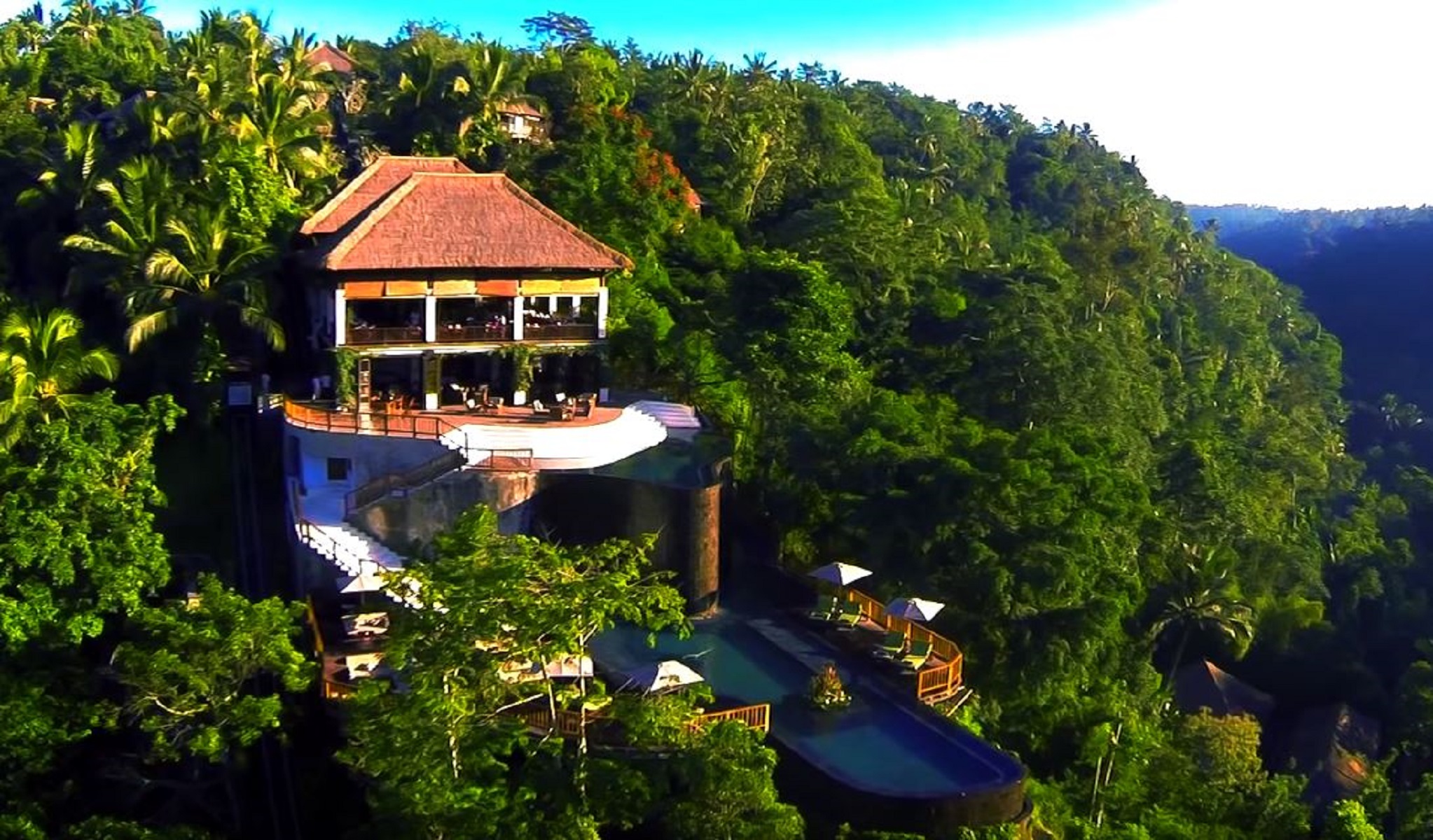 Hanging garden Bali, l'albergo con la miglior vista del mondo
