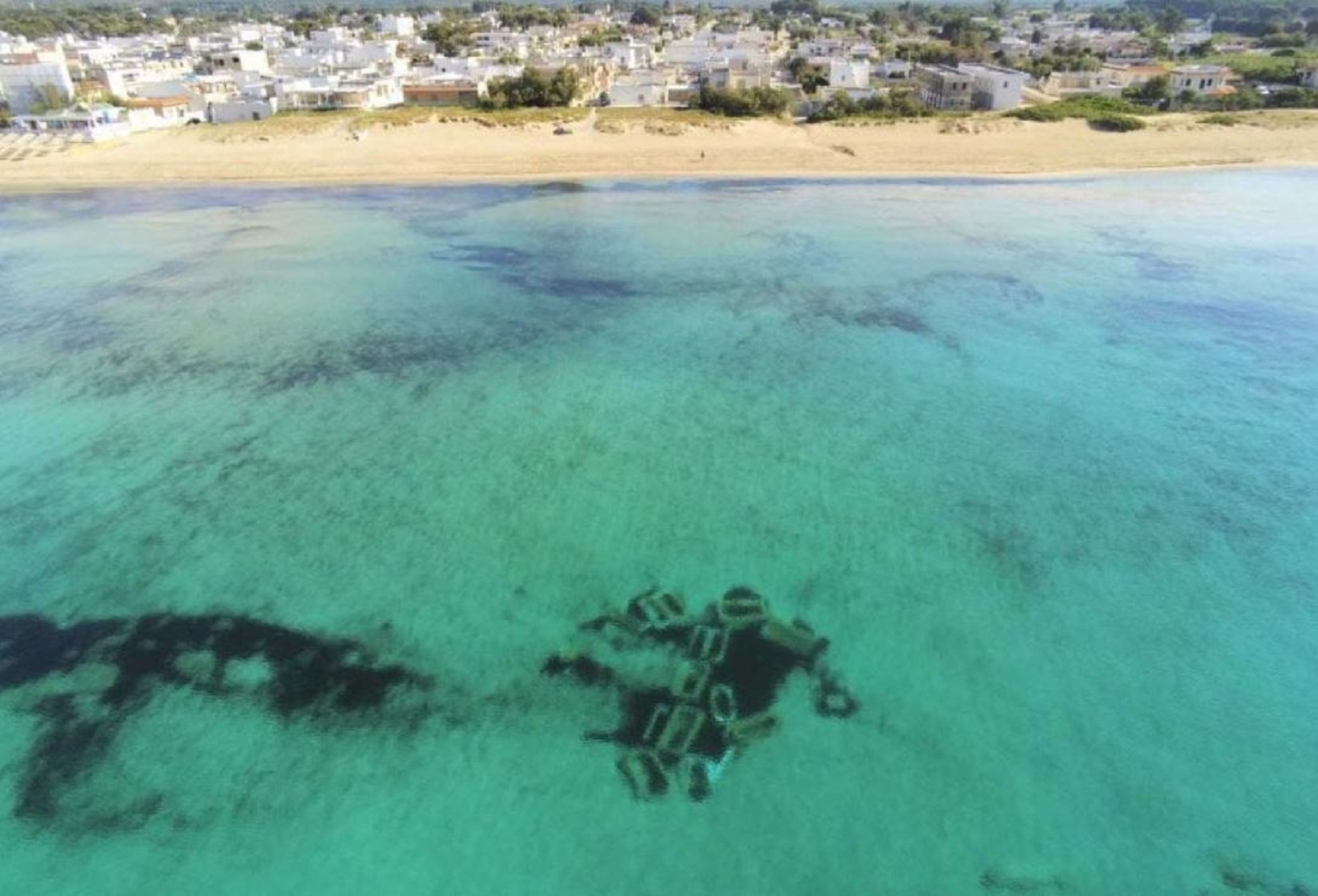 Salento, scoperto un tesoro sommerso nei fondali
