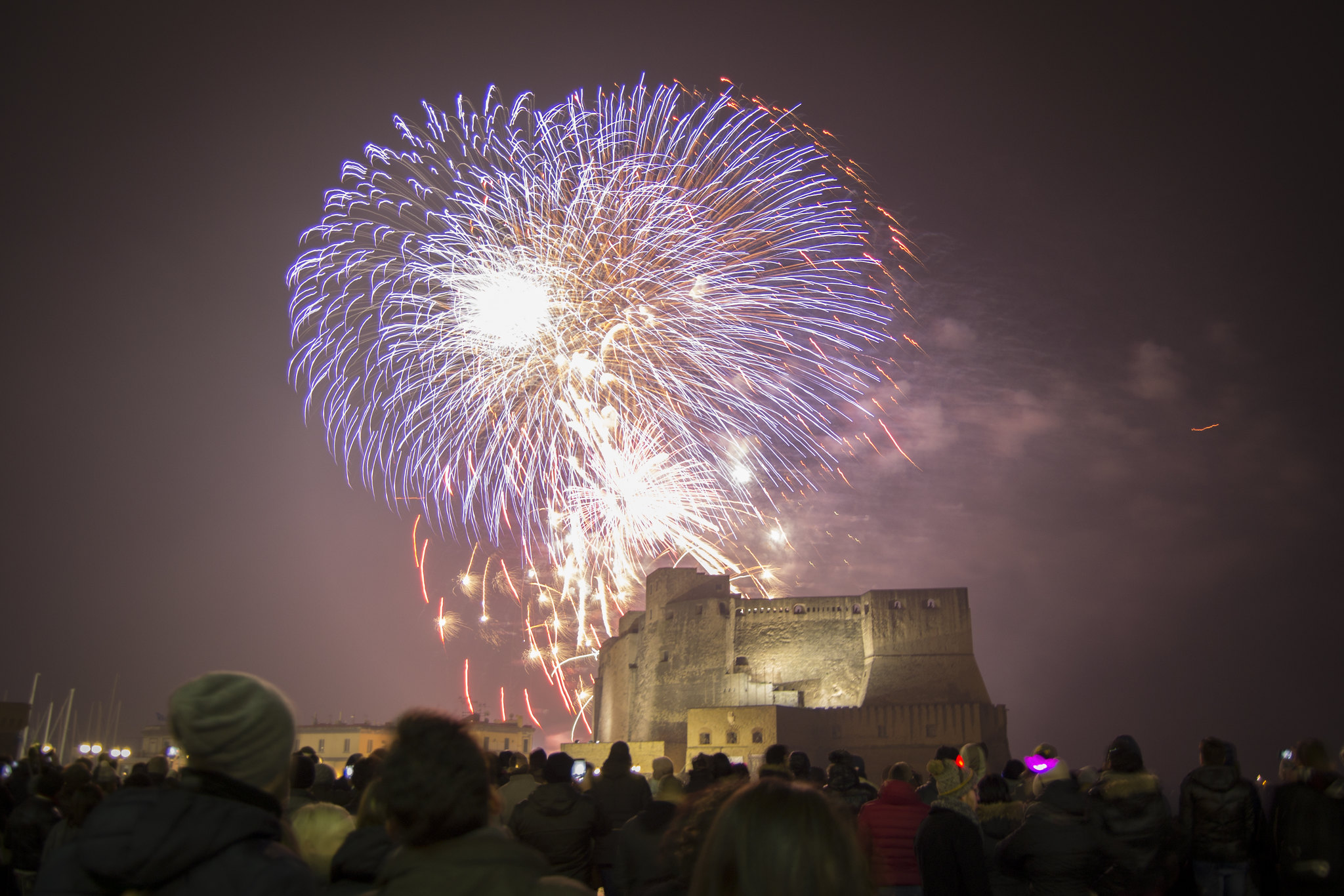 capodanno a castel dell'ovo