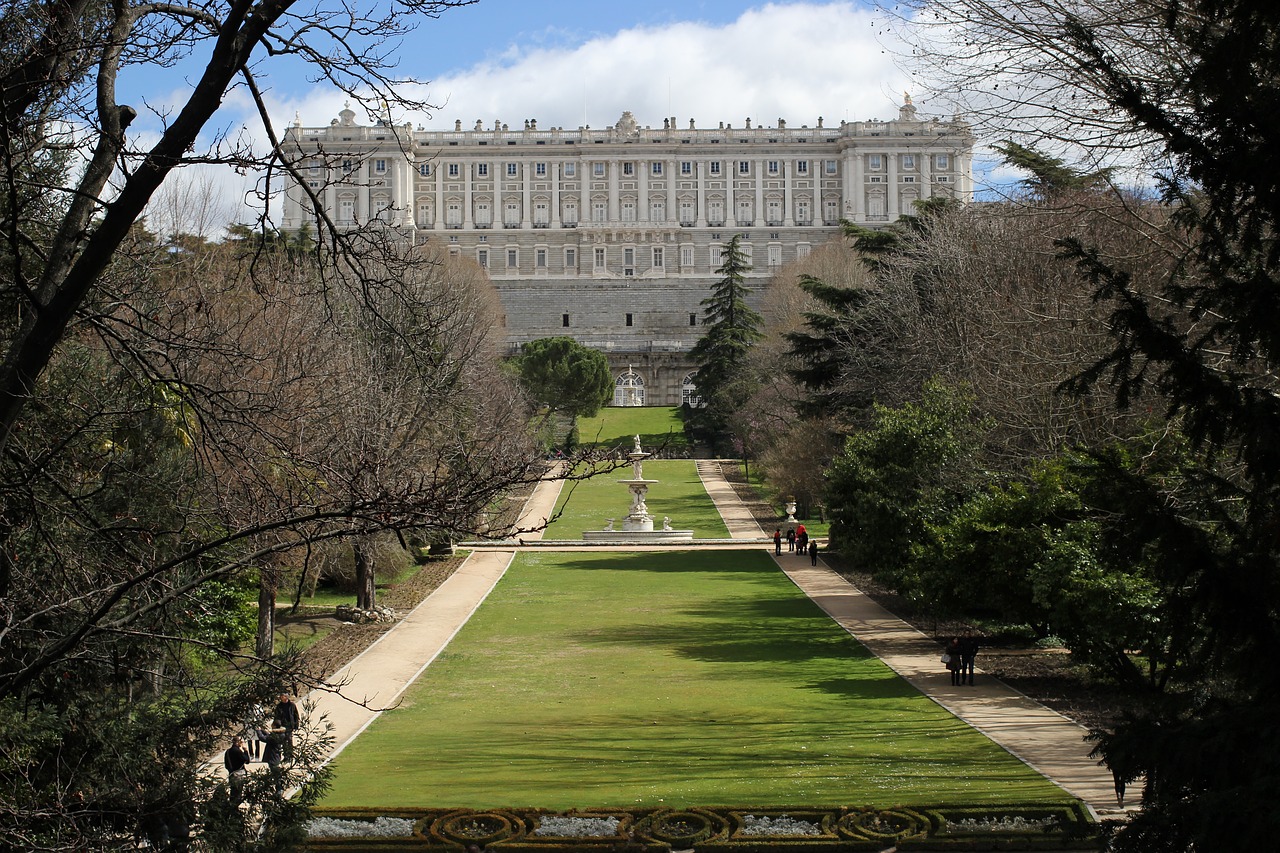 giardini palazzo reale madrid