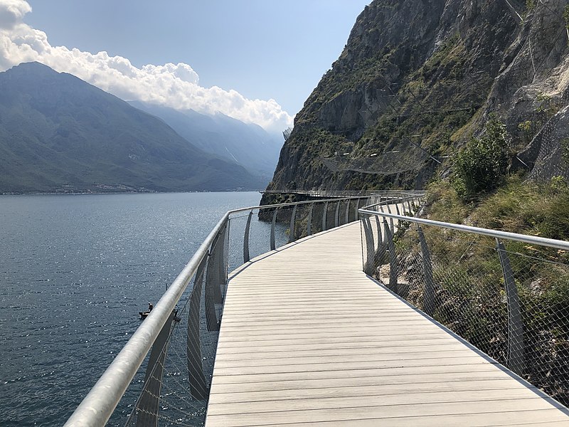 pista ciclabile del garda percorso